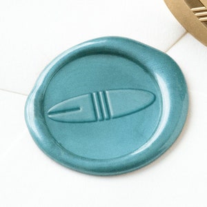 Sello de cera de tabla de surf, sello de cera de verano, sello de cera de boda, sello de cera de logotipo, pegatinas de sello de cera, cera de sellado, sello de cera de surfista, sello de Hawaii
