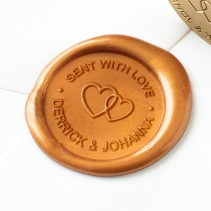 Sigillo di cera di cuori, sigillo di cera di nozze, timbro di cera personalizzato, sigillo di invito, sigillo di cera personalizzato, timbro sigillo di cera personalizzato, ceralacca, bastoncini di cera