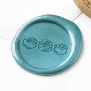 Sushi Wax Seal, Wax Seal Stamp, Wax Stamp, Food Wax Seal, Logo Wax Seal, Japanese Food Wax Seal, Wax Seal Stickers, Sealing Wax