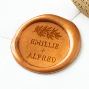 Benutzerdefinierte Wachssiegel Stempel, Klebepistole Wachs, Paar Wachssiegel, Name Wachssiegel, Personalisiertes Wachssiegel, Hochzeit Wachssiegel, Paar Geschenkidee, Einladung