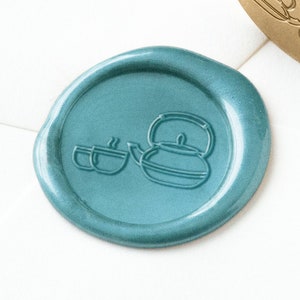 Thee set lakzegel, lakzegel stempel, lakzegel, thee kopje lakzegel, logo lakzegel, theepot lakzegel, lakzegel stickers, zegellak