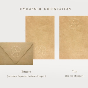 Logo Embosser, Custom Embosser, Personalized Embosser, Embosser, Address Embosser, Your Logo Embosser, Business Embosser, Wedding Embosser image 3