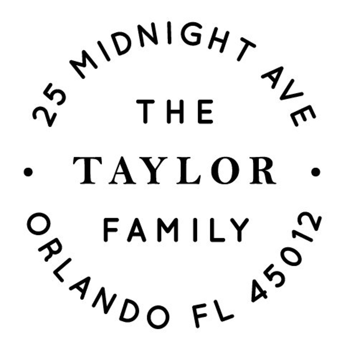 Address Embosser Custom Embosser Family Embosser Etsy