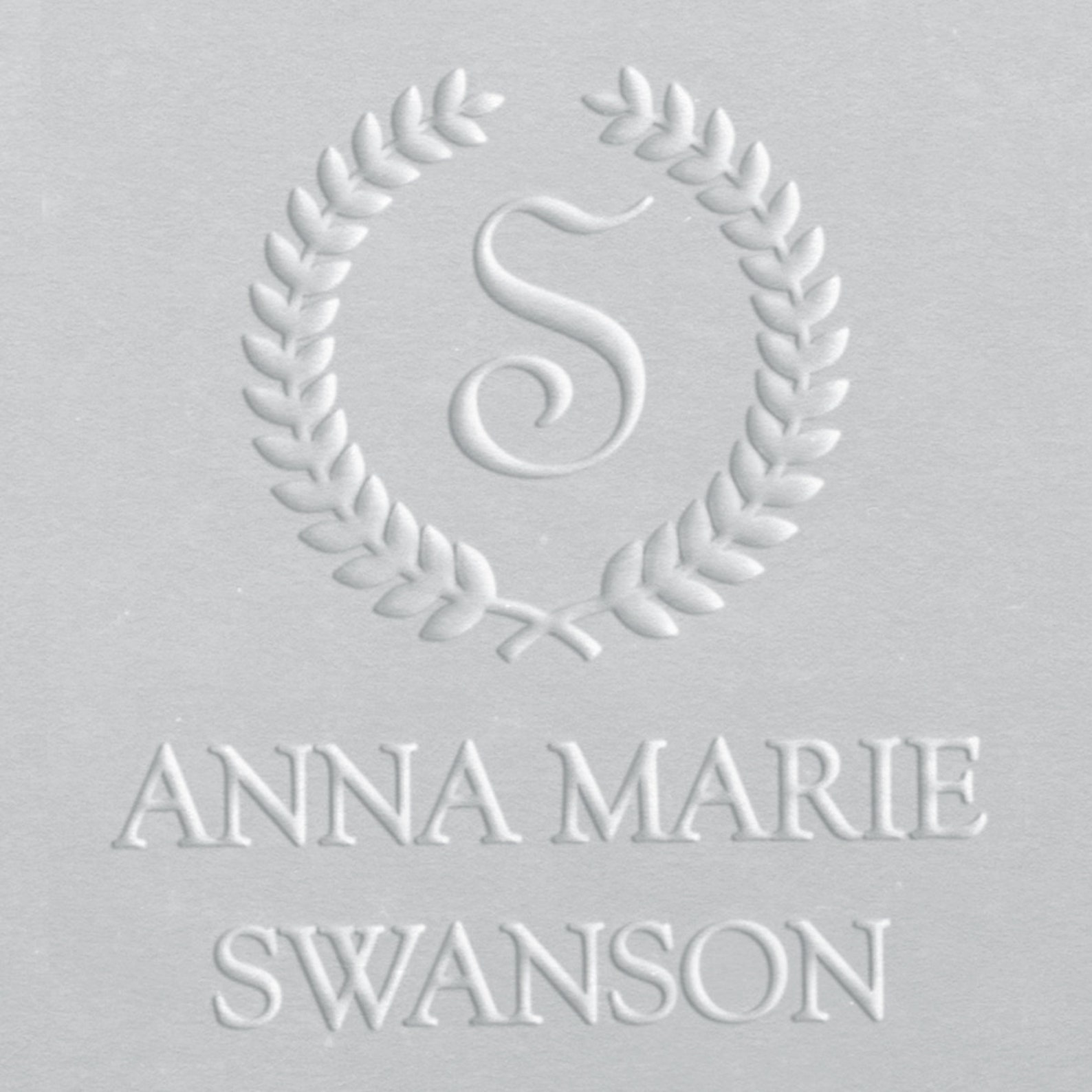 Custom Embosser Personalized Embosser Name Embosser Anna Etsy