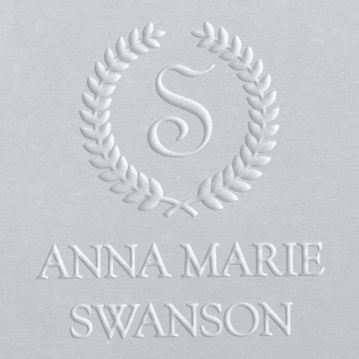 Custom Embosser Personalized Embosser Name Embosser Anna Etsy
