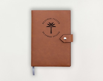 Custom Leather Journal, Personalized Journal, Engraved Leather Journal, Personalized Notebook, Custom Logo Notebook, Custom Notebook