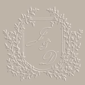 Custom Embosser, Wedding Embosser, Couple Embosser, Wedding Monogram, Wedding Stamp, Gift for Newlyweds, Personalized Gift, Wedding Crest