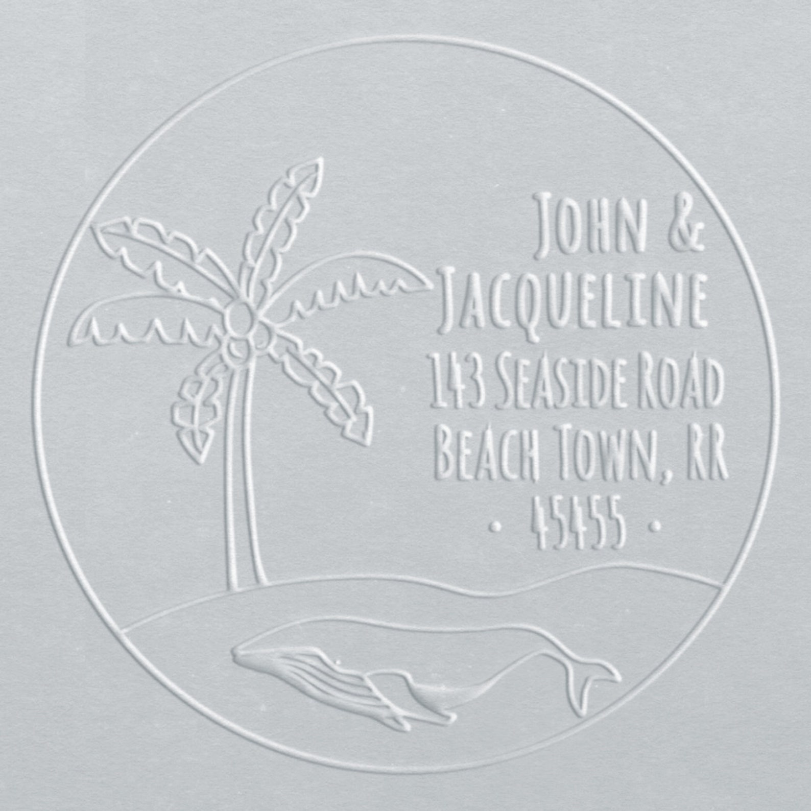 Embosser Return Address Embosser Custom Embosser Name Etsy