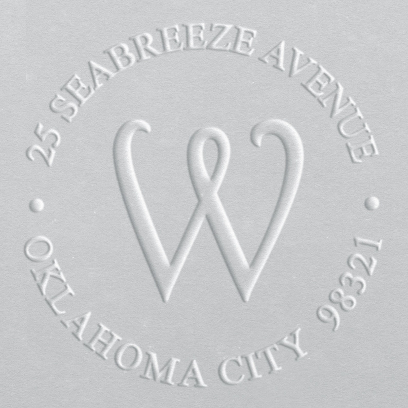 Wedding Embosser Address Embosser Return Address Emboss Etsy