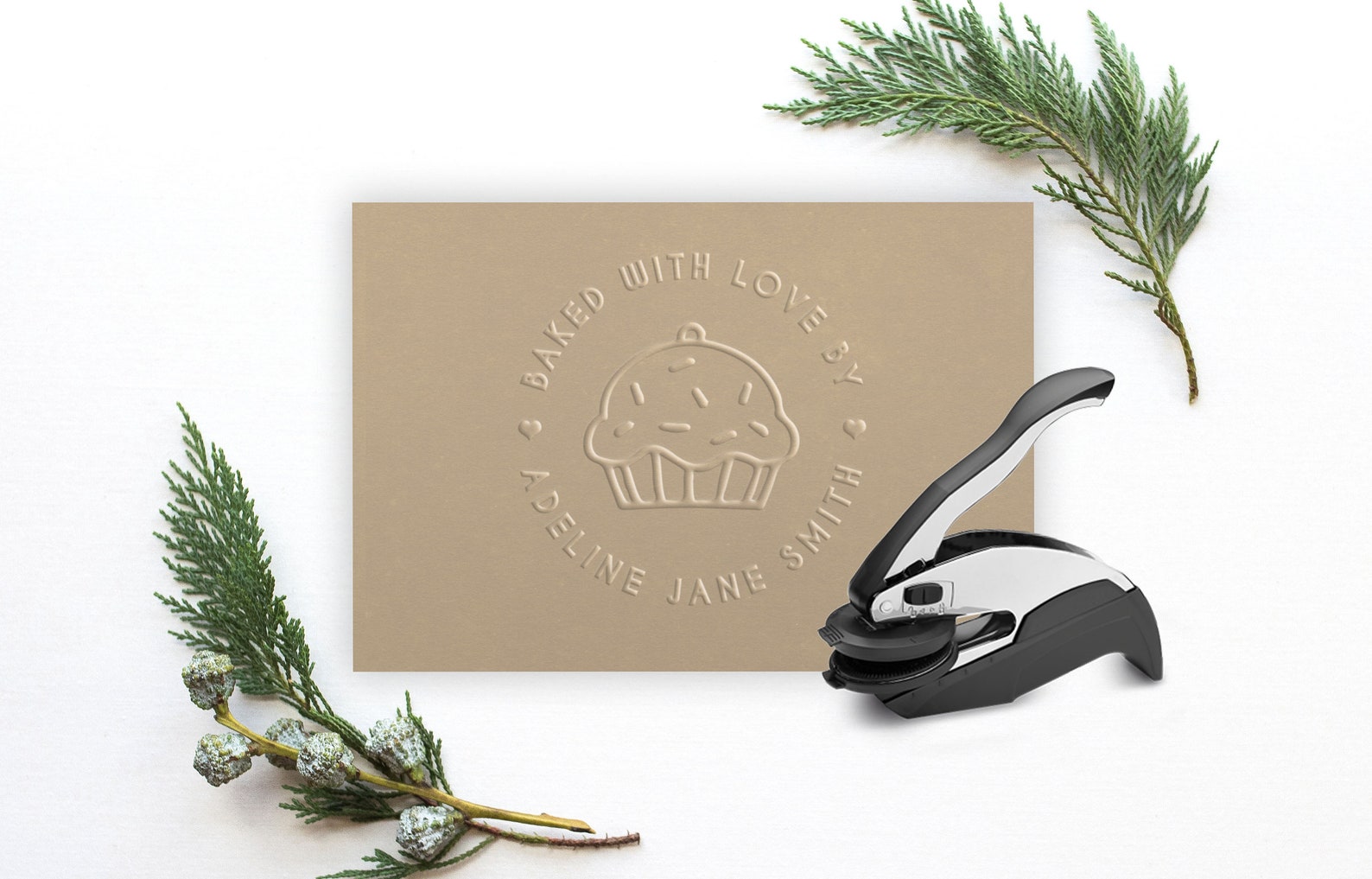 Custom Embosser Logo Embosser Business Embosser Logo Stamp Etsy