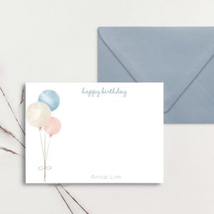 30 Stück benutzerdefinierte Geburtstagskarten, personalisierte Grußkarten, Monogramm-Briefpapier, Monogramm-Grußkarten, benutzerdefinierte Dankeskarte, benutzerdefiniertes Briefpapier