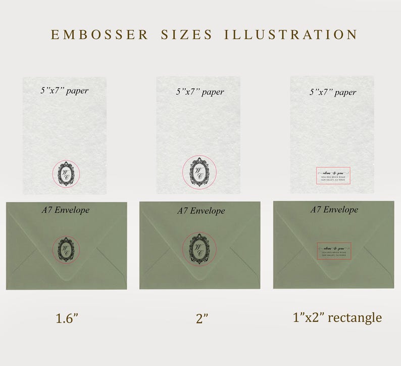 Logo Embosser, Custom Embosser, Personalized Embosser, Embosser, Address Embosser, Your Logo Embosser, Business Embosser, Wedding Embosser image 4
