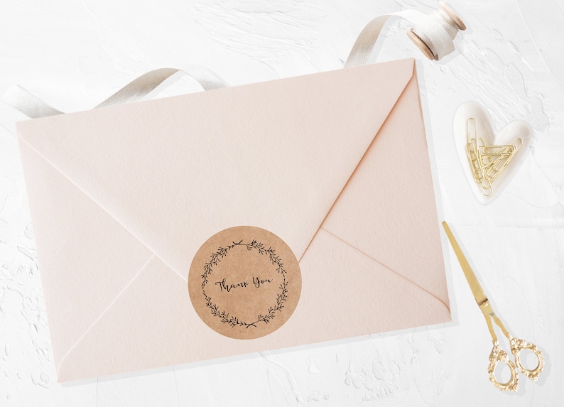 Kraft Stickers 2 Round Stickers Circle Kraft Stickers Etsy