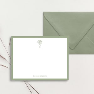 30 Stück benutzerdefinierte Grußkarten, personalisierte Grußkarten, Monogramm-Briefpapier, Monogramm-Briefkarten, benutzerdefinierte Dankeskarte, personalisiertes Briefpapier