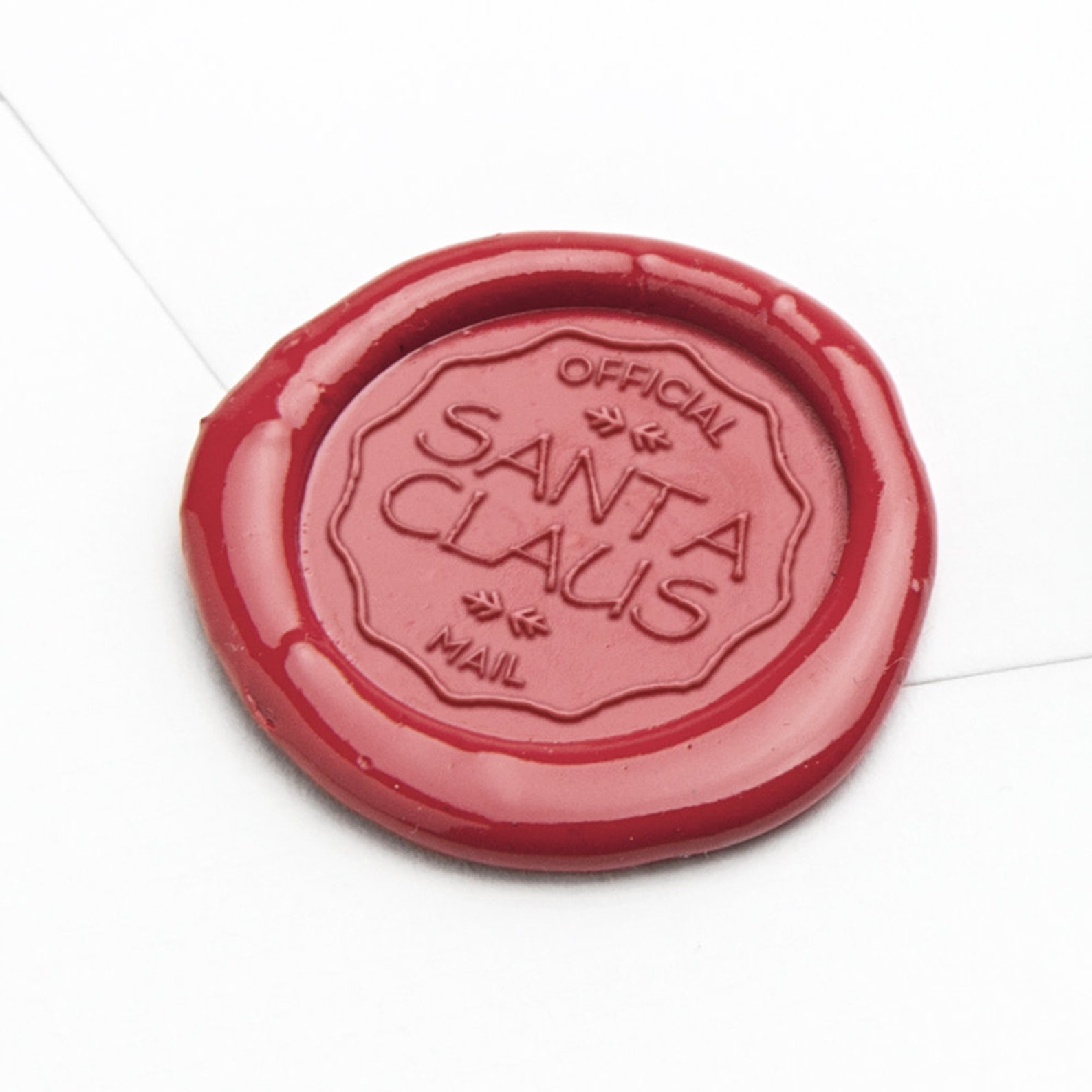 Santa Claus Wax Seal Christmas Wax Seal Stamp Wax Seals Etsy