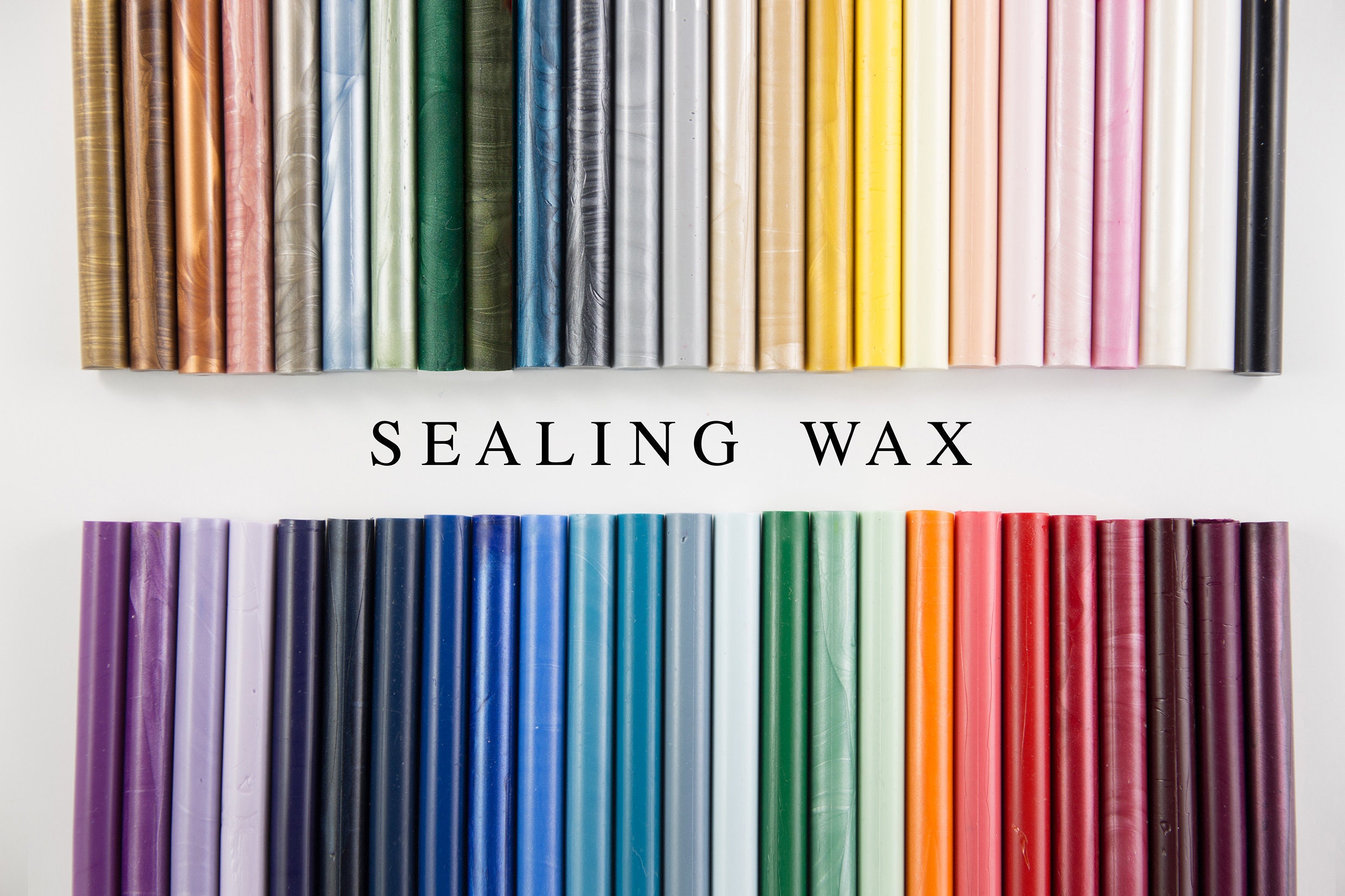 Glue Gun Sealing Wax,Wax Seal Stamp,59 colors Pastel Wax Sealing Wax Glue Gun Wax,Mailing Wax Wax Sticks 5pcs Wax Seal