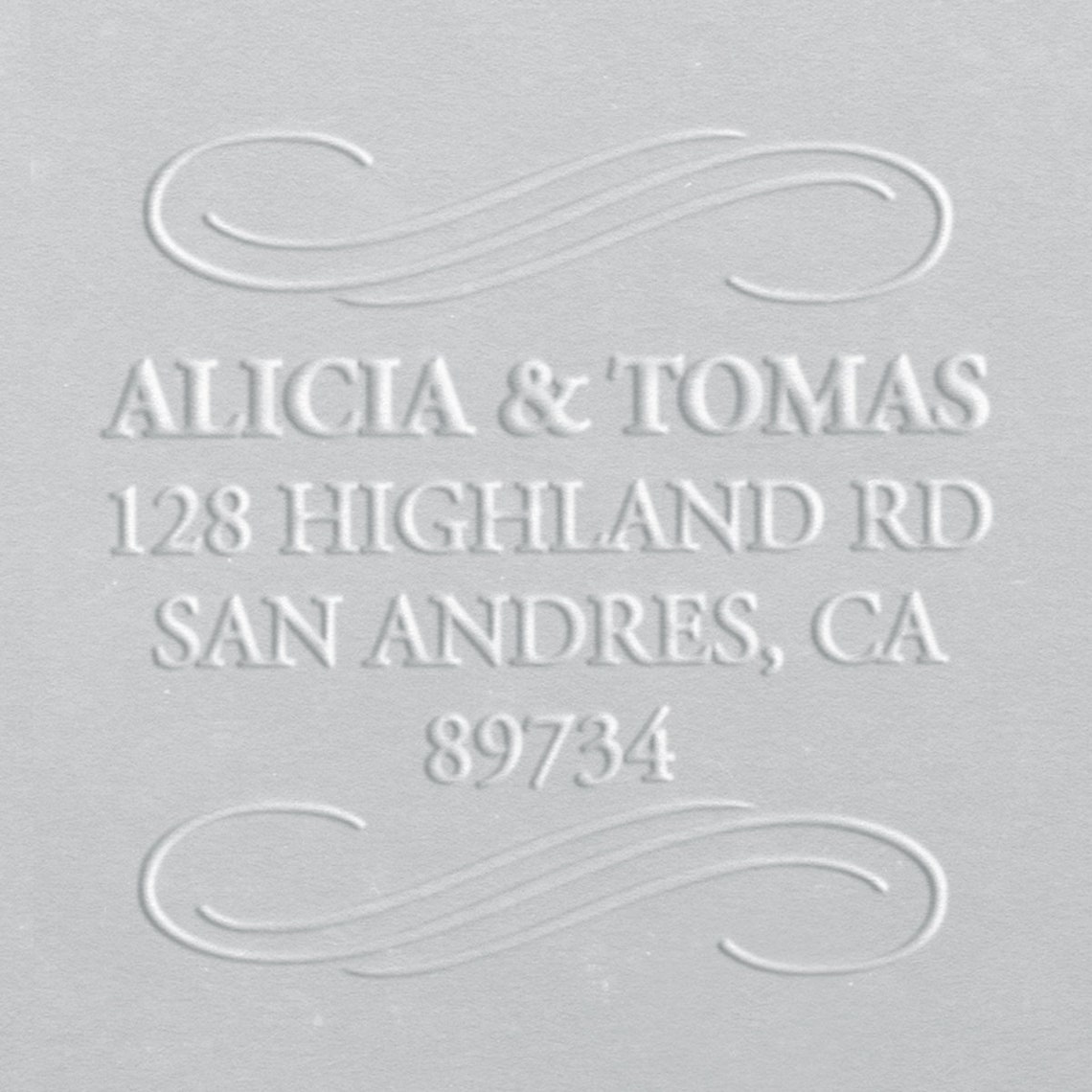 Embosser Address Embosser Personal Embosser Housewarming Etsy