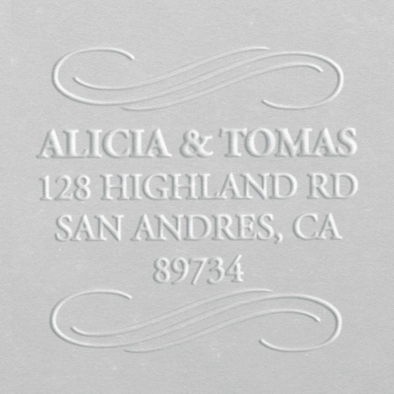 Embosser Address Embosser Personal Embosser Housewarming Etsy