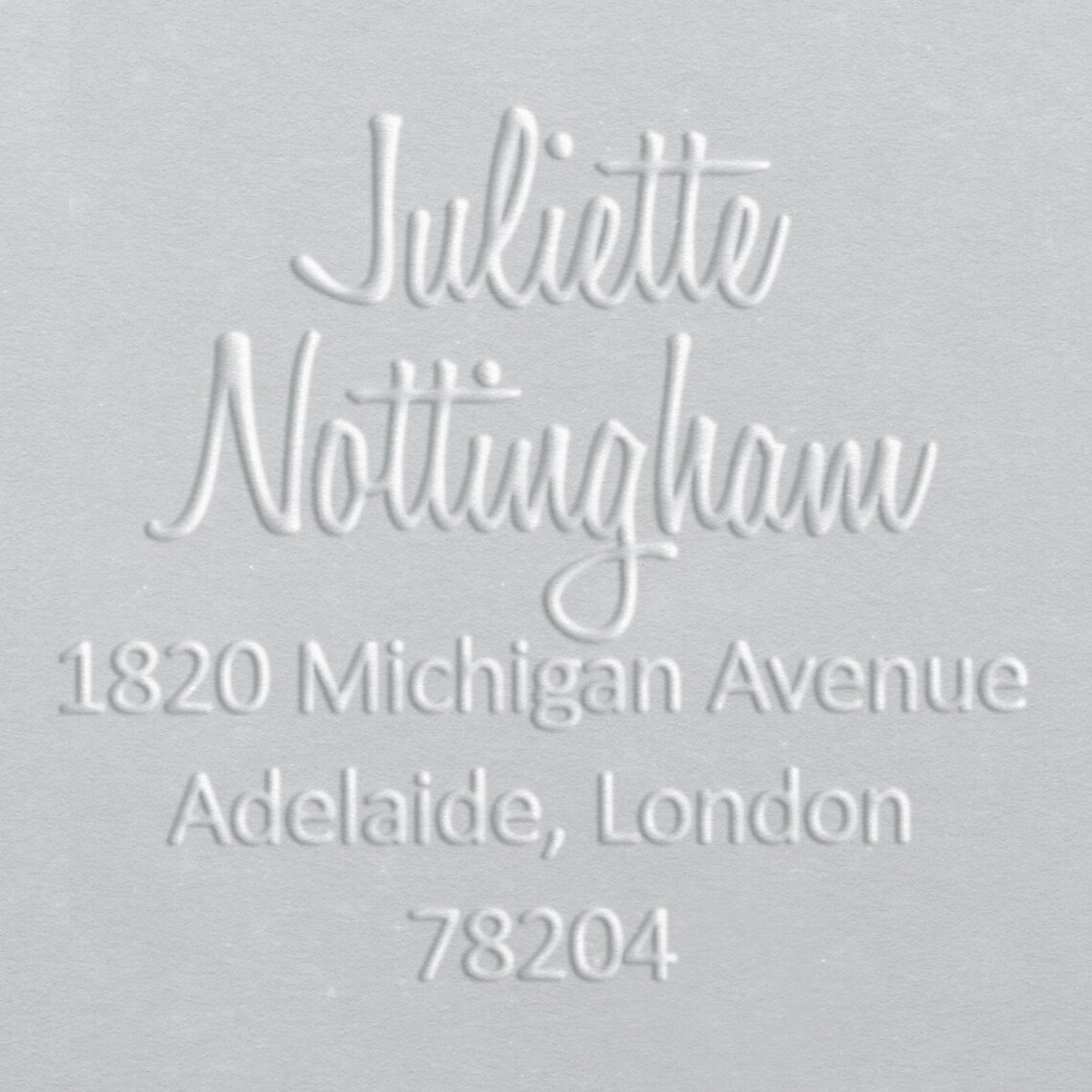 Embosser Return Address Custom Embosser Personalized Etsy