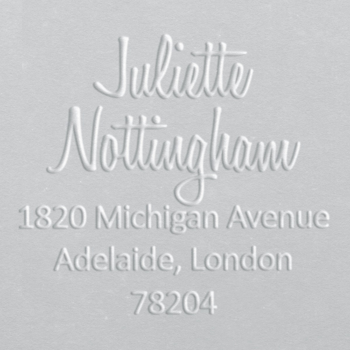 Embosser Return Address Custom Embosser Personalized Etsy