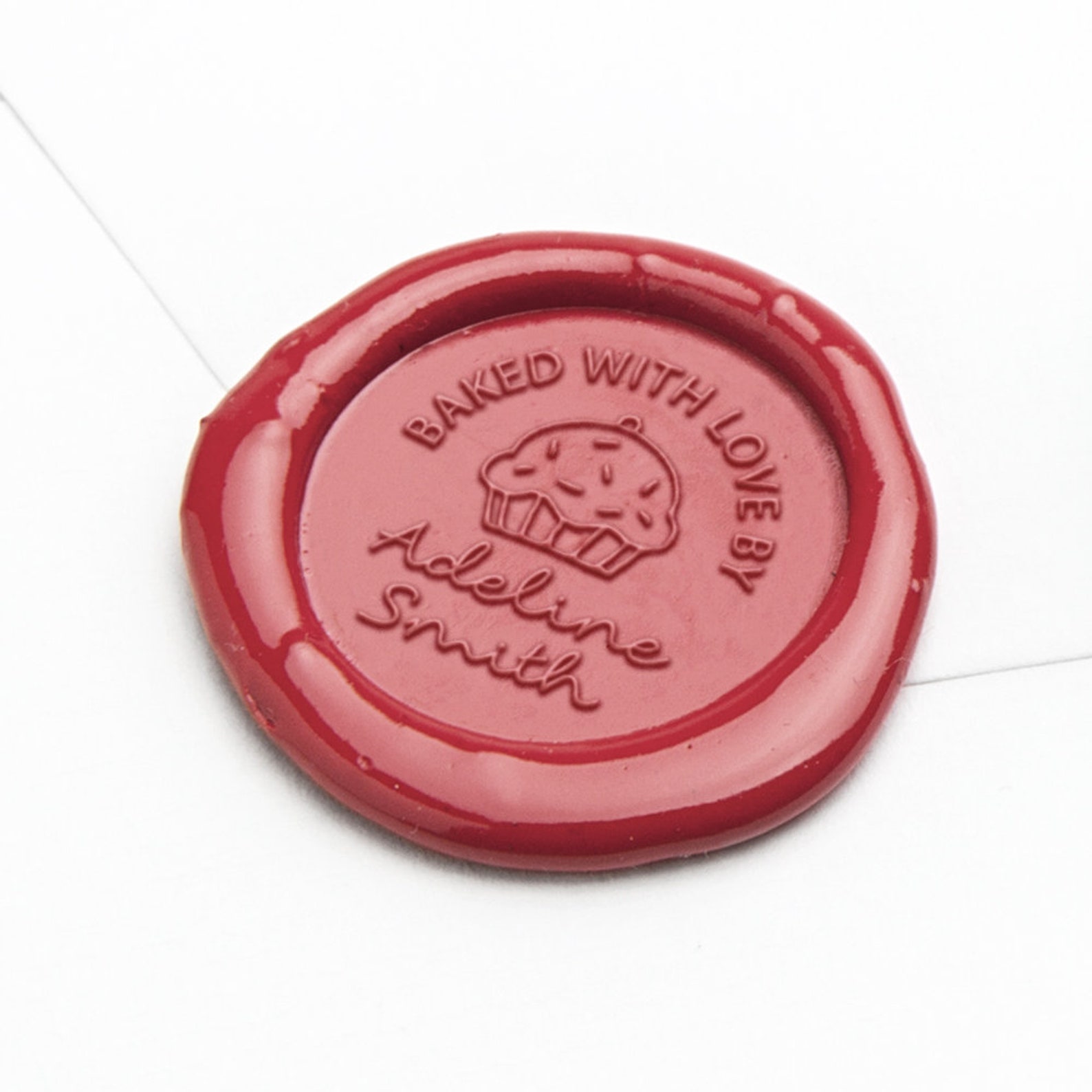 Logo Wax Seal Custom Wax Stamp Bakery Baking Business Etsy