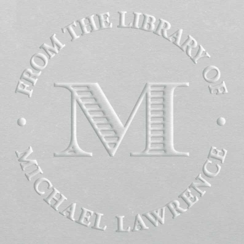 Embosser Book Embosser Library Embosser Custom Embosser Etsy