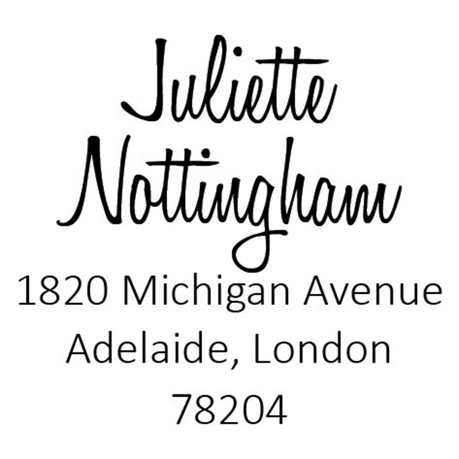 Embosser Return Address Custom Embosser Personalized Etsy