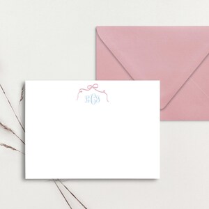 30 Stück benutzerdefinierte Grußkarten, personalisierte Grußkarten, Monogramm-Briefpapier, Monogramm-Briefkarten, benutzerdefinierte Dankeskarte, personalisiertes Briefpapier