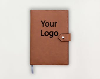 Custom Leather Journal, Personalized Journal, Engraved Leather Journal, Personalized Notebook, Custom Logo Notebook, Custom Notebook