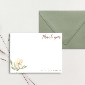 30 Stück benutzerdefinierte Grußkarten, personalisierte Grußkarten, Monogramm-Briefpapier, Monogramm-Briefkarten, benutzerdefinierte Dankeskarte, personalisiertes Briefpapier