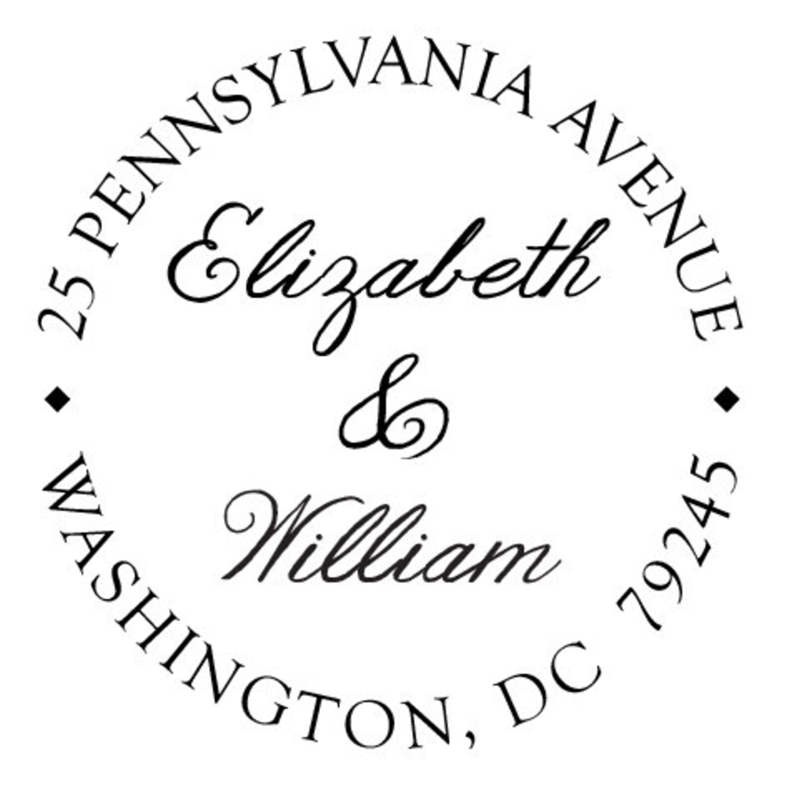 Wedding Embosser Couple Embosser Address Embosser Custom Etsy