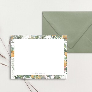 30 Stück benutzerdefinierte Grußkarten, personalisierte Grußkarten, Monogramm-Briefpapier, Monogramm-Briefkarten, benutzerdefinierte Dankeskarte, personalisiertes Briefpapier
