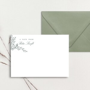 30 Stück benutzerdefinierte Grußkarten, personalisierte Grußkarten, Monogramm-Briefpapier, Monogramm-Briefkarten, benutzerdefinierte Dankeskarte, personalisiertes Briefpapier