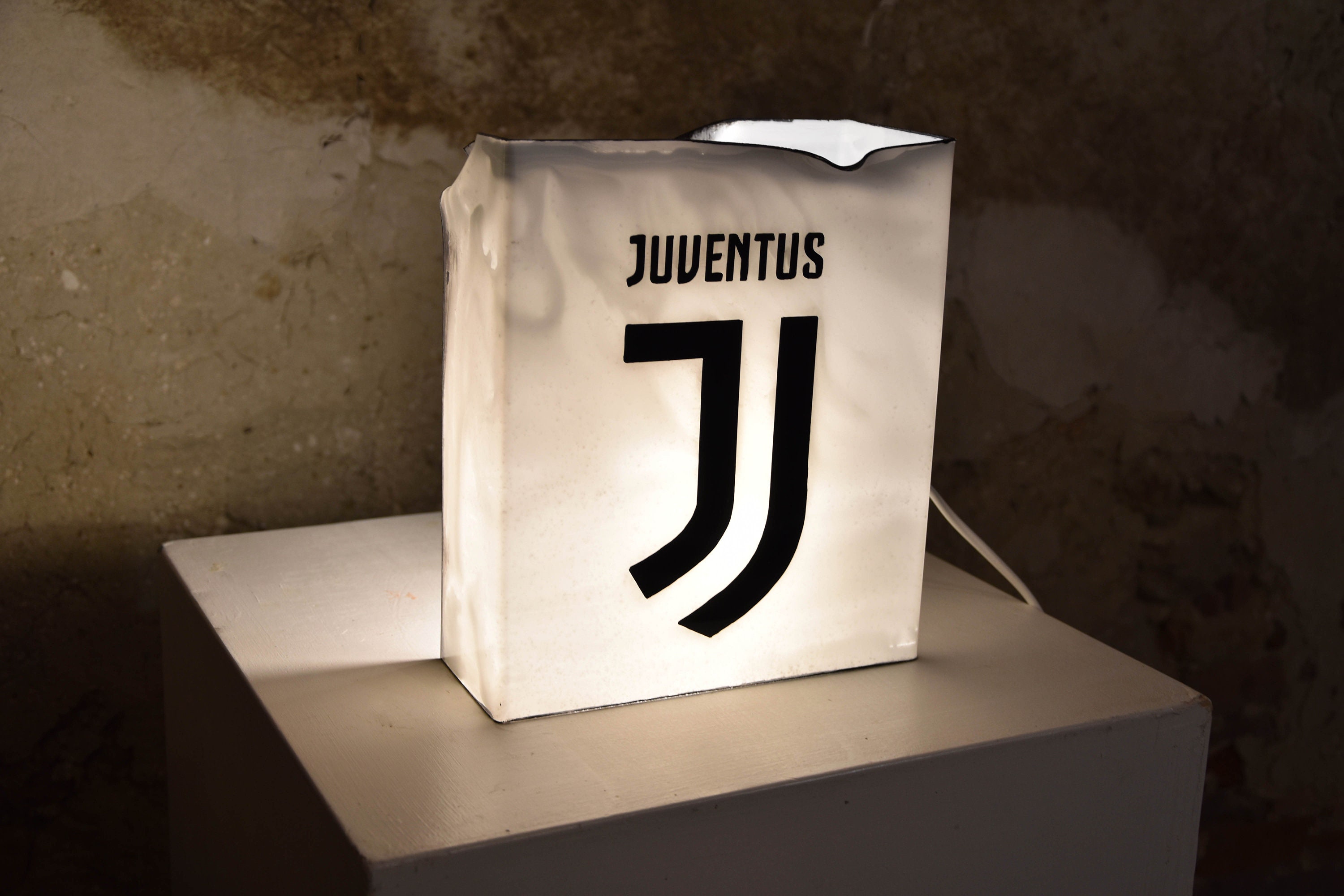 Lampada Juventus Club Calcio Football design lamp regalo -  Italia