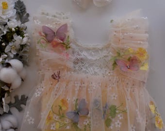 Nyföddoutfit, nyföddfotorekvisita, nyfödd flickoutfit, fotograferingsoutfit, nyföddfotooutfit, nyföddssparkdräkt i spets, nyföddsparkdräkt