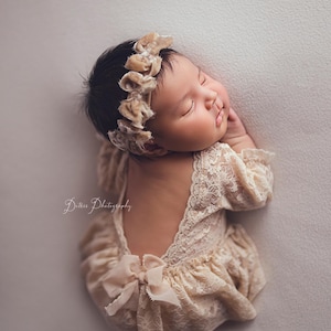 Neugeborenen Strampler, Baby Mädchen Outfit, Foto Outfit, Neugeborenen Requisite, Fotografie Requisite, Neugeborene Spitze Strampler, Neugeborenen Outfit, Neugeborenen Foto Requisite