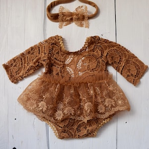Newborn lace romper, Newborn Photo Prop, Newborn romper, Newborn Photo Outfit Newborn Lace Romper, Newborn outfit, Photography prop