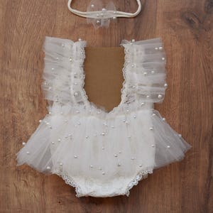 Newborn lace romper, Newborn Outfit photo prop, Newborn romper, Newborn phography prop, Newborn Prop, Photography prop Newborn Photo Prop