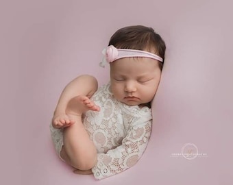 Newborn girl outfit, Newborn Photo Prop, Newborn Outfit, Newborn  Lace romper, Newborn Photo Outfit, Photography Prop, Newborn Romper