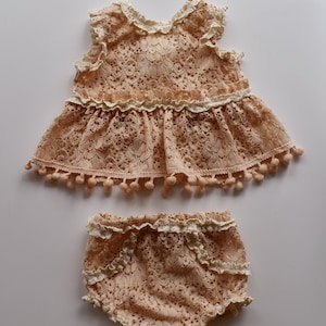 Newborn Photo Prop, Newborn Romper, Baby Girl Outfit, Photo Outfit, Newborn Prop, Photography prop, Newborn lace romper, Newborn Outfit