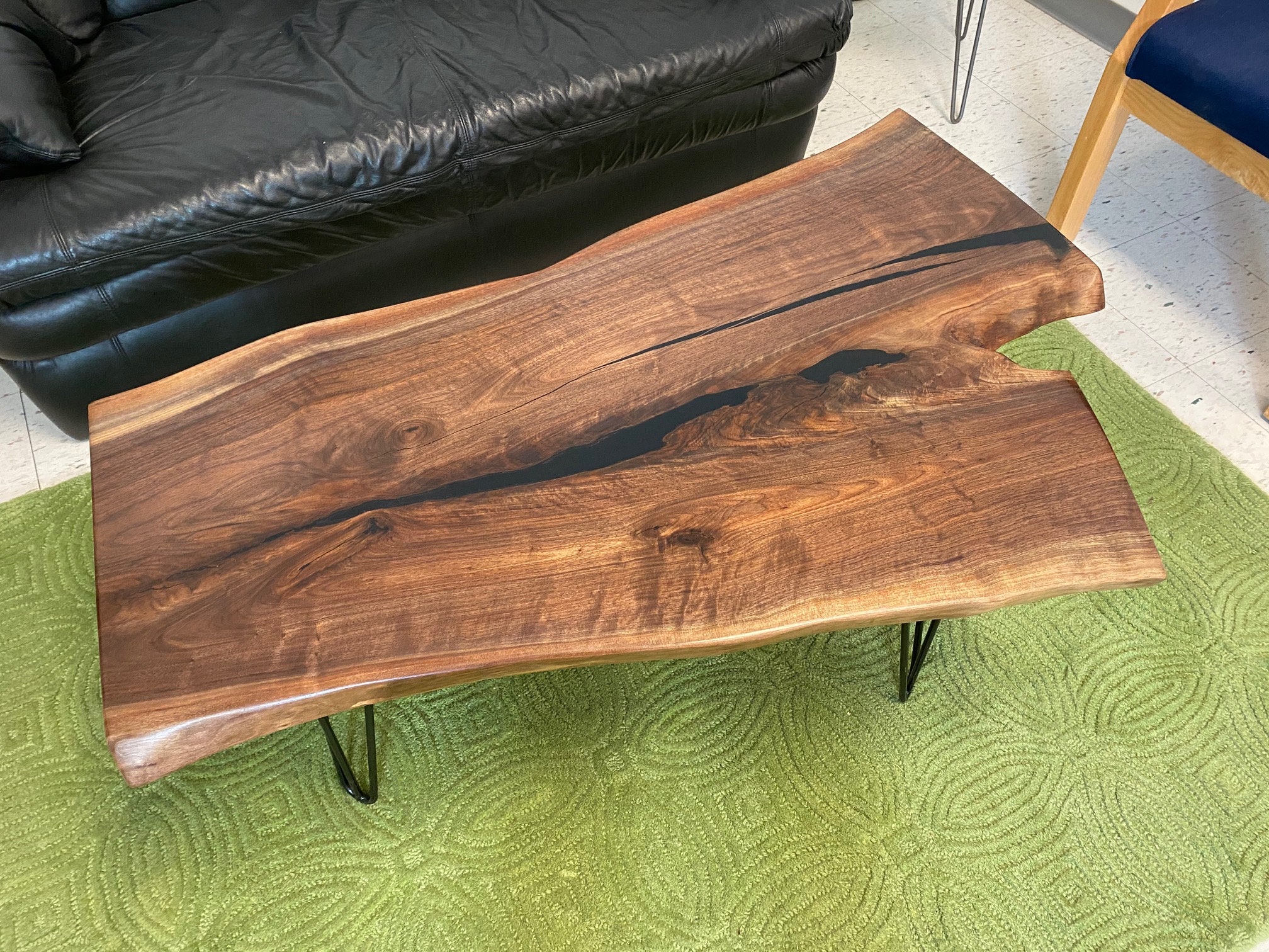 Custom Live Edge Wood Coffee Tables Rustic Coffee Tables Etsy