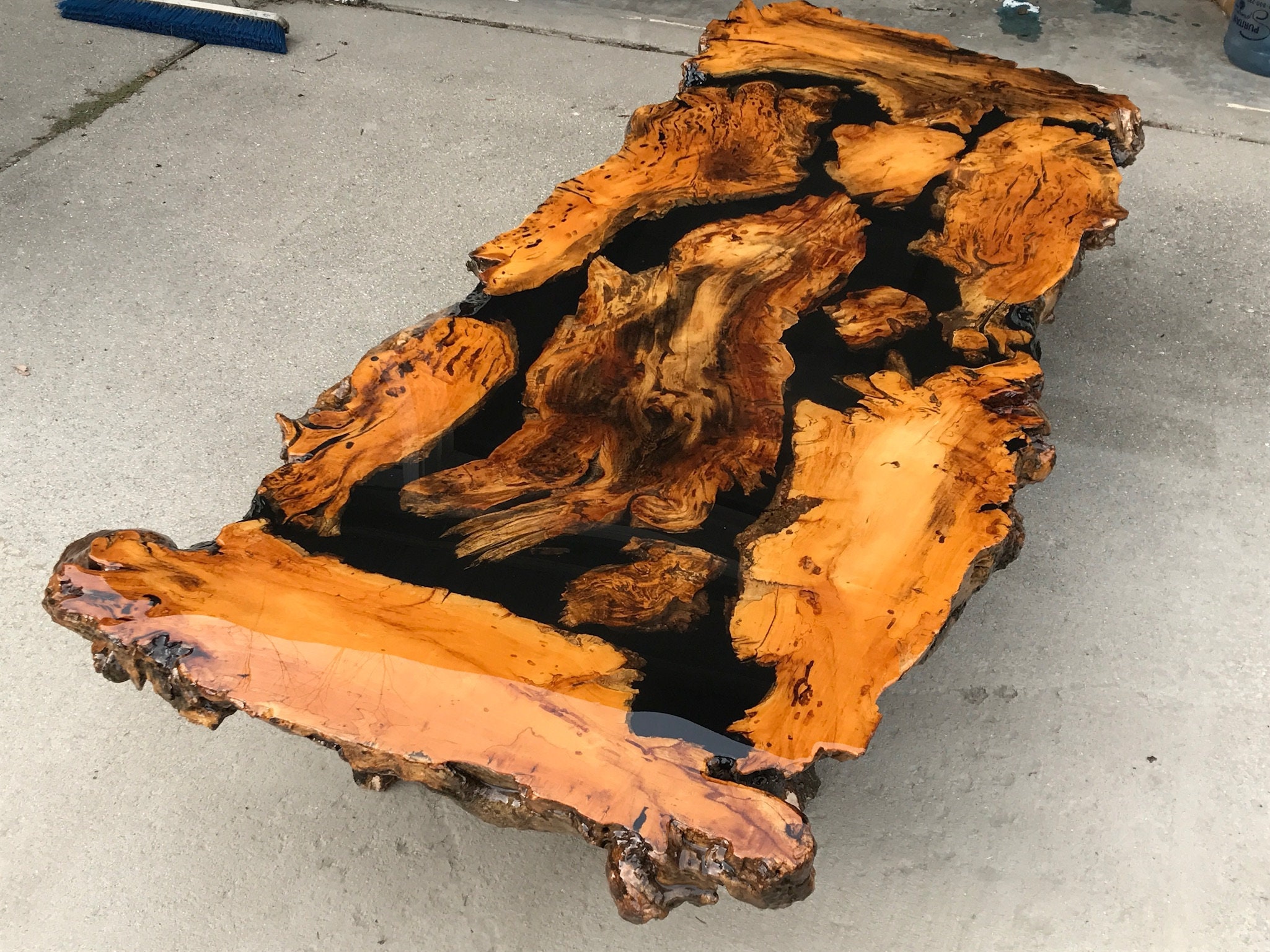 Custom Live Edge Wood Coffee Tables Rustic Coffee Tables Etsy