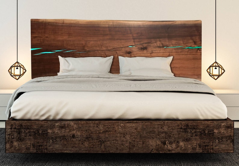 Live Edge Headboards Beautiful Large Wood Slabs Handcrafted Etsy