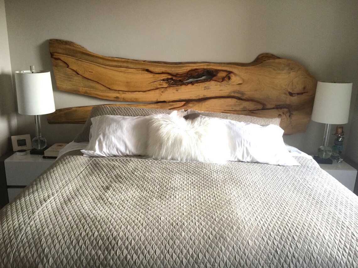Live Edge Headboards Beautiful large wood slabs handcrafted Etsy
