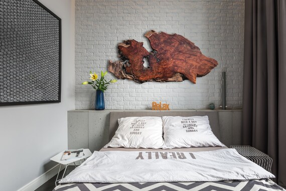 Custom Live Edge Wood Headboards Beautiful Large Wood Slabs Etsy