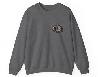 Sweat-shirt introverti pour introvertis - Tee antisocial pour elle - Tee introverti pour lui - Cadeau pour femme pour la Saint-Valentin