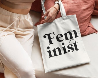 Feminist Tote Bag - Feminism Gifts for Her - Feminist Gifts for Him - Feminist Gifts - Women's Right's - Future is Female