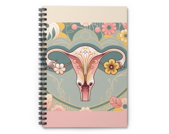 Women's Rights Notebook Journal, Period Positive Gifts, Feminist Gifts for Him and Her, Mother's Day Gifts, Endometriosis Awareness