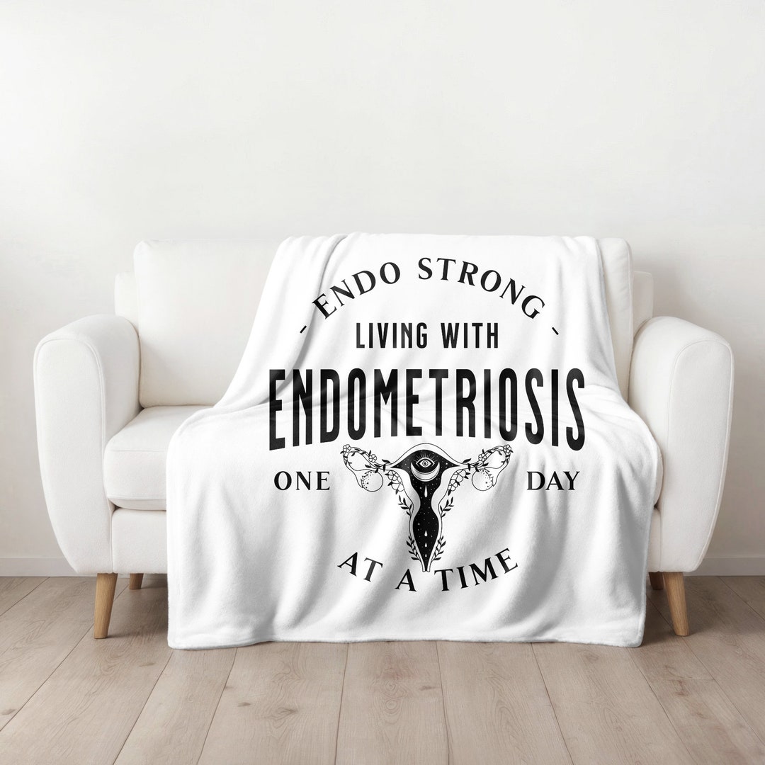 Endometriosis Blanket Endo Strong Endo Warrior Throw Endo Sister Endo