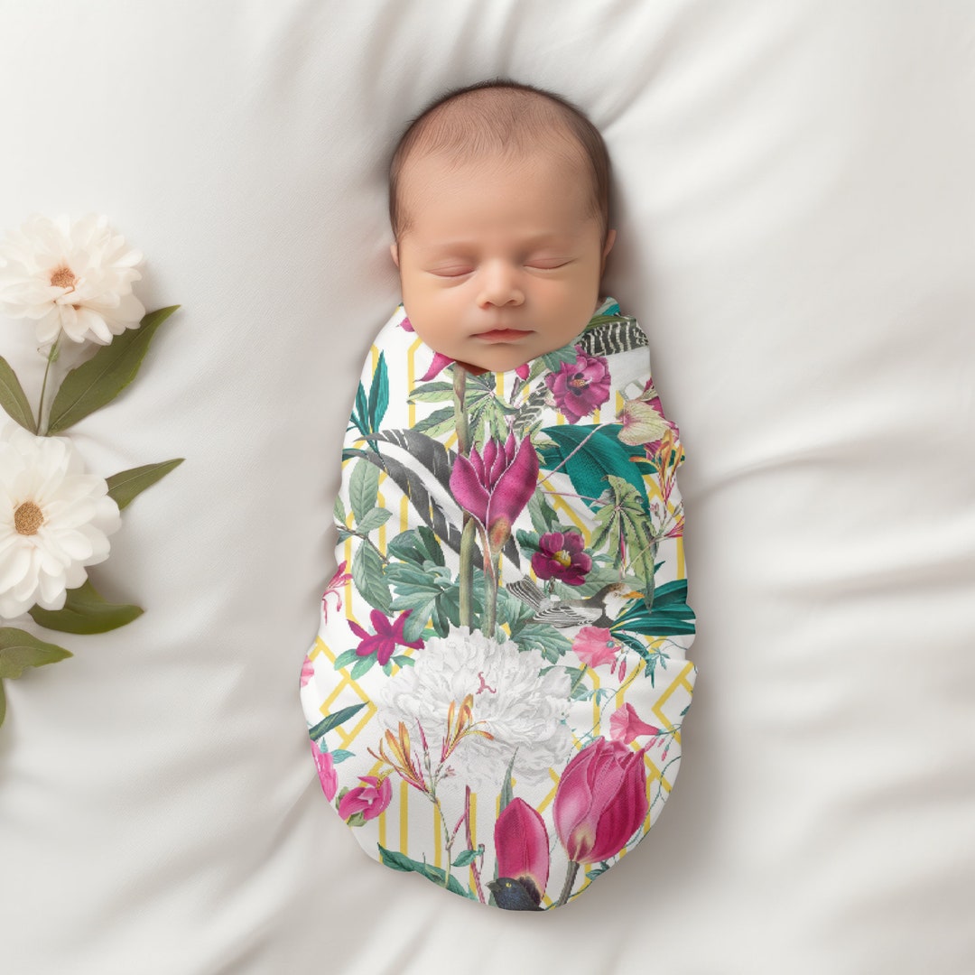 Baby Blanket, Baby Swaddle Blanket for Baby Shower Gift, New Mom Baby